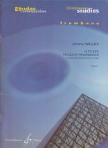 Naulais Jerome - 50 Etudes Faciles Et Progressives Vol.1 : 25 Etudes - Trombone