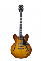 Gibson Limited Editions Es-335 Premiere Figured Faded Lightburst Nickel 2016 + Etui