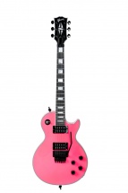Gibson Modern Les Paul Axcess Custom Neon Pink Black Floyd Neon Pink