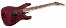 Ltd Guitars Mh Modele 200 Rouge Sombre Transparent