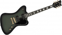 Ltd Guitars Sparhawk-mgsbs Military Green Sunburst Satin