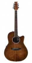 Ovation Ab24iip Mid Cutaway Vintage On Flamed