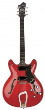 Hagstrom Viking Vik-wct Rouge Cerise Transparent