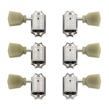 Gibson Vintage Nickel Machine Heads W/ Pearloid Buttons