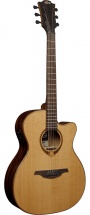Lag T118asce Tramontane 118 Auditorium Slim Cutaway Electro