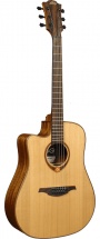 Lag Tl118dce Tramontane 118 Lefty Dreadnought Cutaway Electro