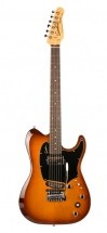 Godin Session Custom Tripleplay Lightburst Roswewood Neck Avec Housse