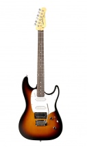 Godin Serie Performance Session Vintage Burst Translucide Satine Touche Palissandre