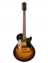 Godin Montreal Premiere Tripleplay Sunburst Hg + Housse