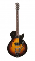 Godin Montreal Premiere Sunburst Hg P90 Bigsby + Housse