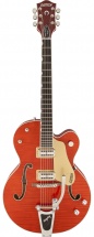 Gretsch G6120ssu Brian Setzer Nashville Tv Jones Setzer Signature Pickups Orange Tiger Flame + Etui