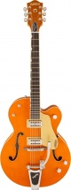 Gretsch G6120sslvo Brian Setzer Nashville Tv Jones Setzer Signature Pickups Vintage Orange Lacquer + Etui