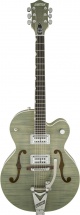 Gretsch G6120sh Setzer Hot Rod Tv Jones Setzer Signature Pickups Highland Green 2-tone + Etui