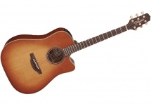Takamine Ec P3dc Dreadnought Cutaway Satin Sunburst + Etui