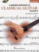 A Modern Approach To Classical Guitar Book 2 With + Cd - Classical Guitar