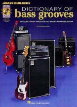 Hal Leonard Dictionary Of Bass Grooves Tab + Cd