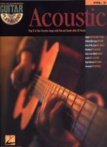 Hal Leonard Guitar Play Along Vol.02 - Acoustic + Cd - Guitare Tab