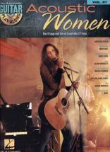 Hal Leonard Guitar Play Along Vol.87 - Acoustic Women + Cd - Guitar Tab