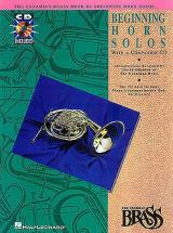 Hal Leonard Canadian Brass - Book Of Beginning Solos - Cor