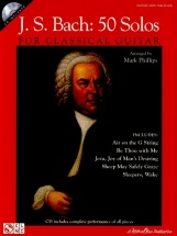 J.s. Bach 50 Solos For Classical Guitar + Cd - Guitar