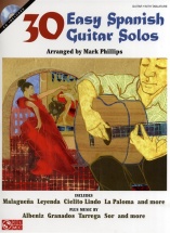 30 Easy Spanish Guitar Solos + Cd - Guitar