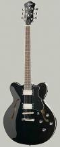 Guitare Electrique 1/4 De Caisse Hofner Verythin Contemporary Hct-vth-bk - Finition Noire