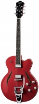 Hofner Verythin Single Cutaway Hvscr0 Cherry + Etui