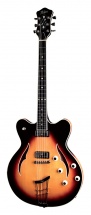 Hofner Verythin Special Hvspsb0 Sunburst + Etui