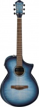 Ibanez Aewc400-ibb Indigo Blue Burst High Gloss
