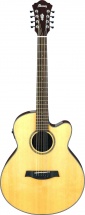 Ibanez Ael108td-nt (8 Cordes B Et E Doublees) Natural