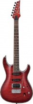 Ibanez Sa360qm-trb Rouge Transparent Degrade