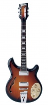Italia Rimini 6 Sunburst + Housse Deluxe