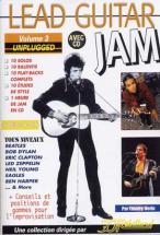 Lead Guitar Jam Vol.3 - Unplugged + Cd - Guitar Tab