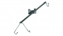 K&m 44185-000-55 Bras Support Mural Noir Pour Guitare Electrique