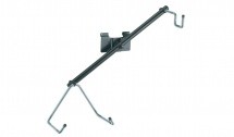 K&m 44186-000-55 Bras Support Mural Noir Pour Guitare Acoustique
