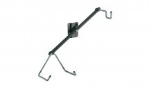 K&m 16296-000-55 Stand Mural Noir Pour Guitare Acoustique