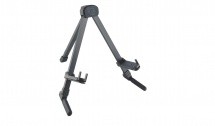 K&m 17550-000-35 Stand Noir Memphis Travel Pour Guitare