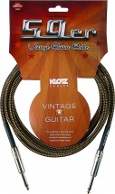Klotz Vin-0450 Guitare 59 Vintage Noir / Jaune 4,5 M