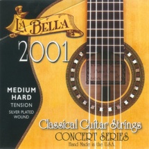 Labella Concert Serie ? Nylon Clair / File Argent ? Medium Hard