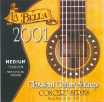 Labella Concert Serie ? Nylon Clair / File Argent ? Medium Tension