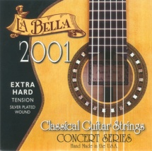 Labella Concert Serie ? Nylon Clair / File Argent ? Extra Hard