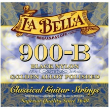 Labella Pack De 12 Cordes ? Nylon Noir ? Sol 3 ? Golden Superior Serie ? Medium Tension