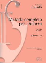 Carisch Carulli Ferdinando - Metodo Completo Vol. 1-3 - Guitare