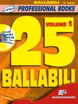 25 Ballabili + Cd - Instruments En Mib