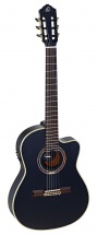 Ortega Rce138-t4 Spruce Thin Black + Housse
