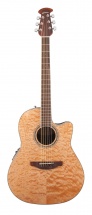 Ovation Celebrity Standard Plus Cs24p4q Naturelle Erable Pommele