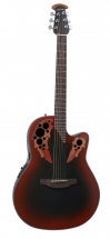 Ovation Celebrity Elite Mid Cutaway Reverse Red Burst