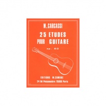 Carcassi Matteo - Etudes (25) Op.60 - Guitare