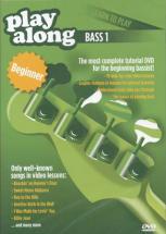 Music Sales Play Along Learn To Play Bass 1 Beginner Dvd