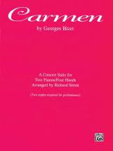 Alfred Publishing Bizet Georges - Carmen - Two Pianos